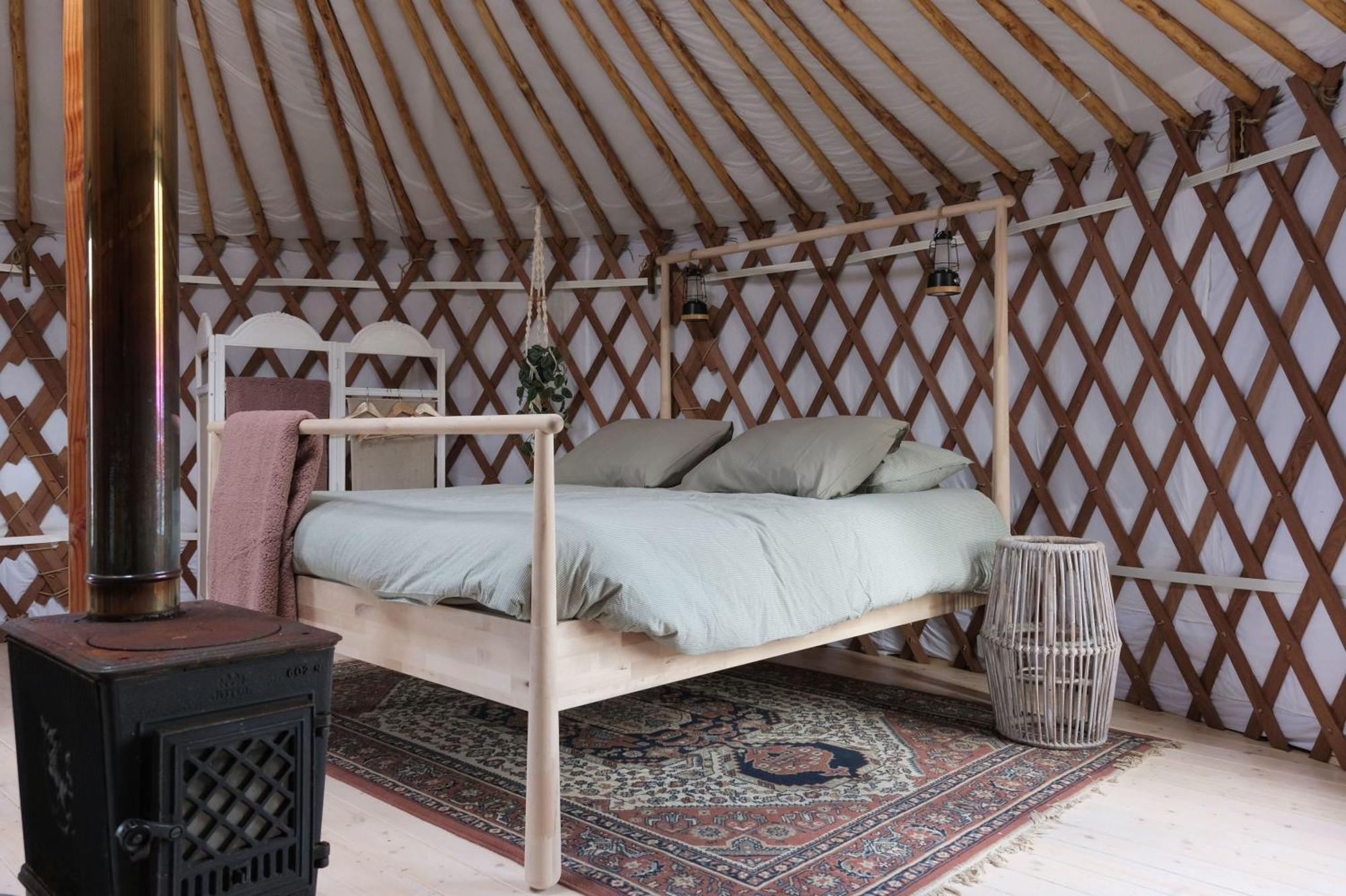 Yurt Klyndobbe Bed and Breakfast Veenwoudsterwal Εξωτερικό φωτογραφία
